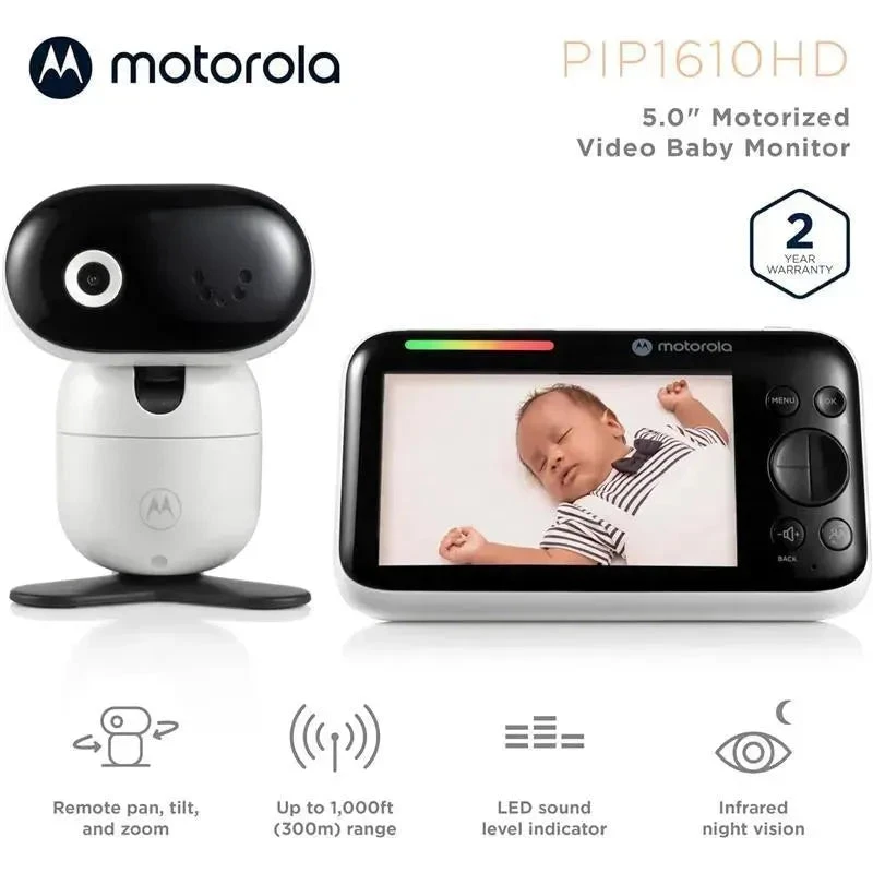 Motorola - 5 WiFi Video Baby Monitor With Camera 6 Motorola - 5 WiFi Video Baby Monitor With Camera - Image 4