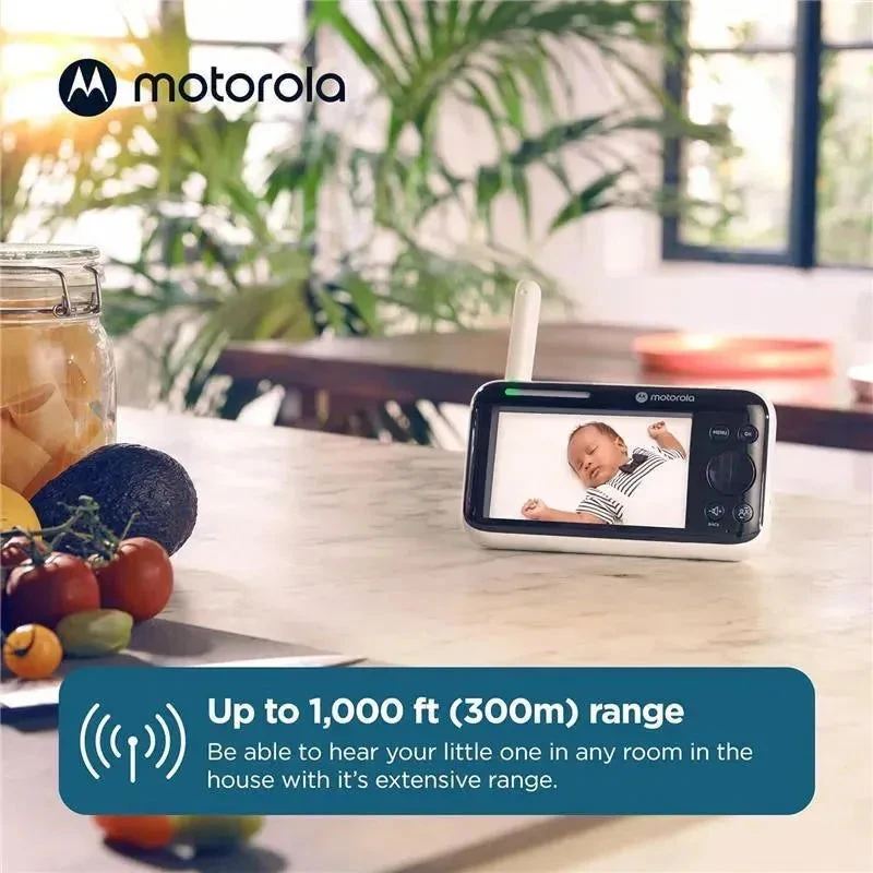 Motorola - 5 WiFi Video Baby Monitor With Camera 8 Motorola - 5 WiFi Video Baby Monitor With Camera - Image 6