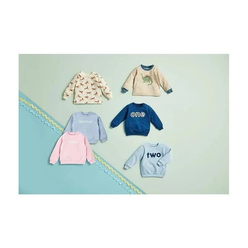 Mud Pie - Baby Boy Baseball Applique Pullover 4 Mud Pie - Baby Boy Baseball Applique Pullover - Image 2