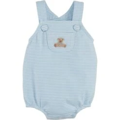 Mud Pie - Baby Girls Children's Stripe French Knot Bubble