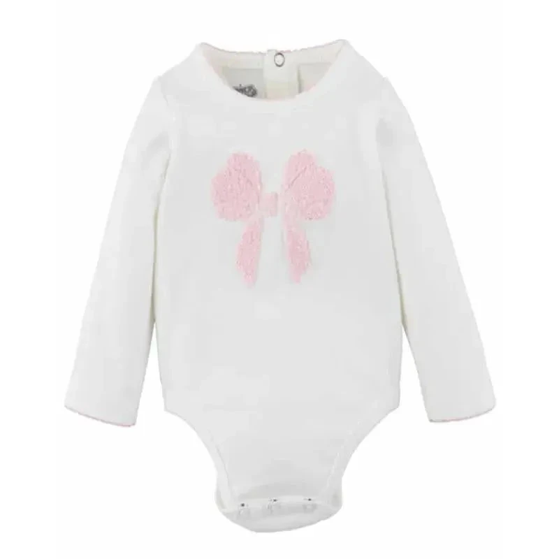 Mud Pie - Cute Crawler Set, Ivory 3 Mud Pie - Cute Crawler Set, Ivory