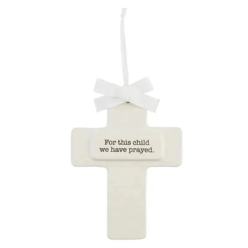 Mud Pie - For This Child Keepsake Cross 3 Mud Pie - For This Child Keepsake Cross