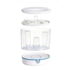 Munchkin Clean Electric Sterilizer, White 9 Munchkin Clean Electric Sterilizer, White -Macro Baby Store munchkin clean electric sterilizer white image 5