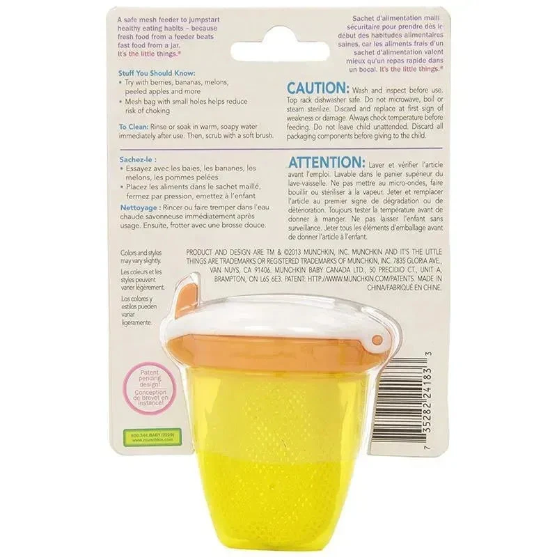 Munchkin Deluxe Fresh Food Feeder, Colors May Vary 10 Munchkin Deluxe Fresh Food Feeder, Colors May Vary - Image 8