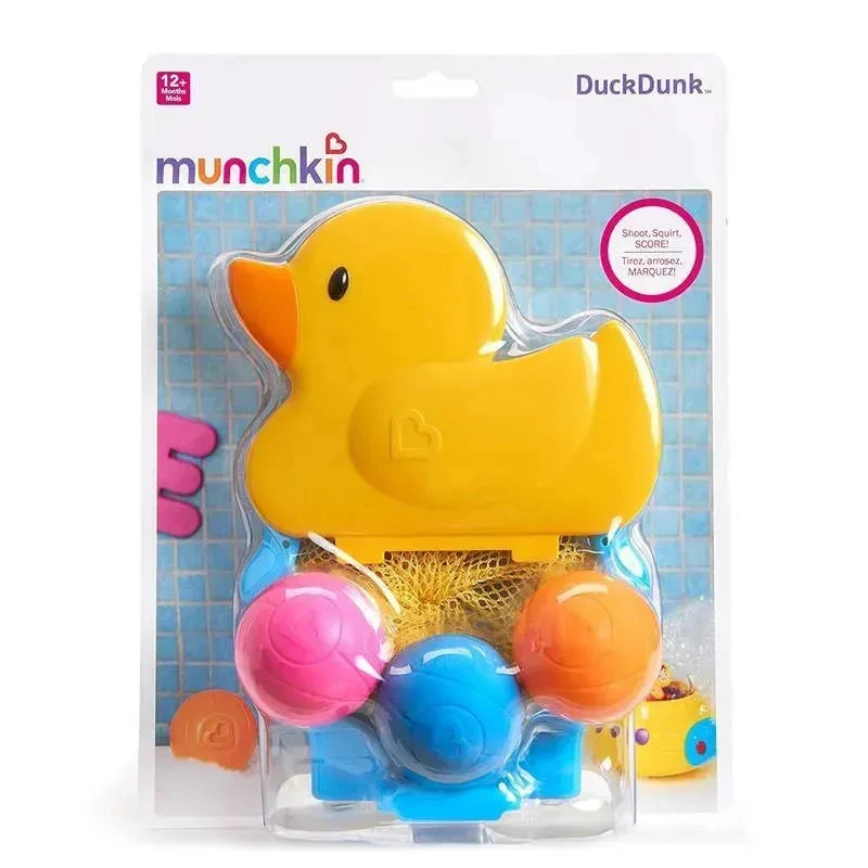 Munchkin Duck Dunk Bath Toy, Yellow 4 Munchkin Duck Dunk Bath Toy, Yellow - Image 2