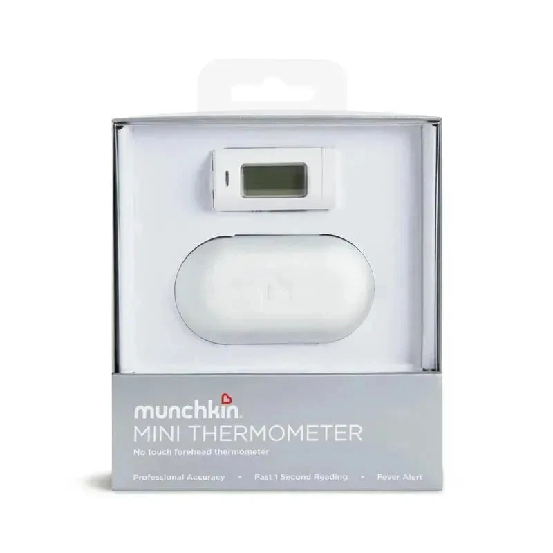 Munchkin - Mini Infrared Thermometer For Baby, Kids And Adults, Fast 1 Second Digital Reading, Travel Case Included 5 Munchkin - Mini Infrared Thermometer For Baby, Kids And Adults, Fast 1 Second Digital Reading, Travel Case Included - Image 3