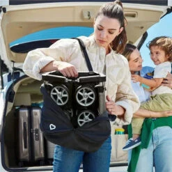 Munchkin - Sparrow Ultra Compact Stroller, Grey 14 Munchkin - Sparrow Ultra Compact Stroller, Grey -Macro Baby Store munchkin sparrow ultra compact stroller grey image 11