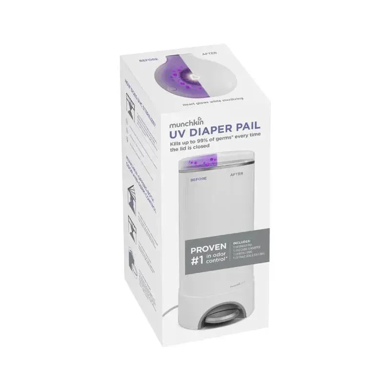 Munchkin- Uvc Diaper Pail 4 Munchkin- Uvc Diaper Pail - Image 2