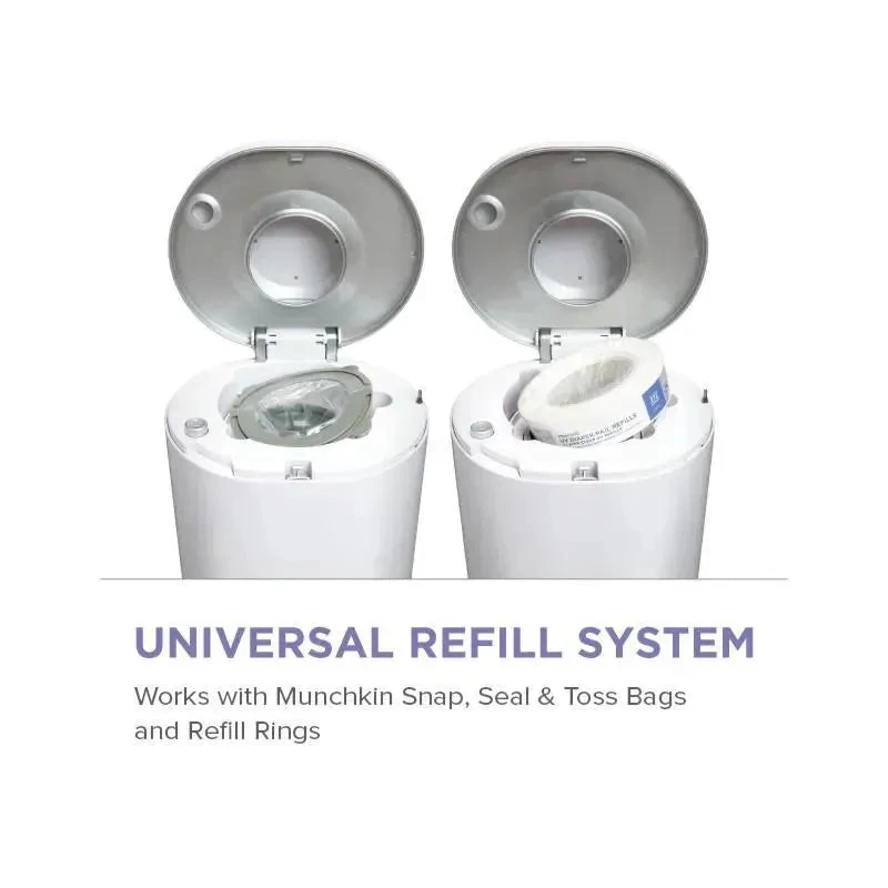 Munchkin- Uvc Diaper Pail 5 Munchkin- Uvc Diaper Pail - Image 3