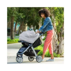 Munchkin - Xtraguard Antimicrobial 5-In-1 Cover, Grey 8 Munchkin - Xtraguard Antimicrobial 5-In-1 Cover, Grey -Macro Baby Store munchkin xtraguard antimicrobial 5 in 1 cover grey image 5