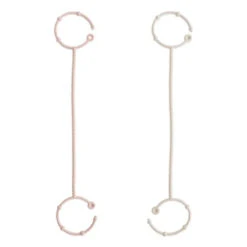 Mushie - Adjustable Silicone Strap 2-Pack, Blush/Shifiting Sand