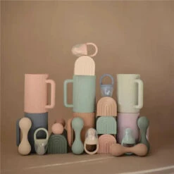 Mushie - Baby Bath Rinse Cup, 100% Food Grade Silicone, Wash Rinser Cup For Kids, Soft Lilac -Macro Baby Store mushie baby bath rinse cup 100 food grade silicone wash rinser cup for kids soft lilac image 4