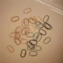 Mushie - Baby Chain Link Rings Toy 12 Count, Multiuse Car Seat Stroller Connecting Toy, Shifting Sand, Blush, Cambridge Blue 19 Mushie - Baby Chain Link Rings Toy 12 Count, Multiuse Car Seat Stroller Connecting Toy, Shifting Sand, Blush, Cambridge Blue -Macro Baby Store mushie baby chain link rings toy 12 count multiuse car seat stroller connecting toy shifting sand blush cambridge blue image 9