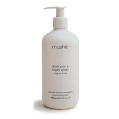 Mushie - Baby Shampoo & Body Wash (Fragrance Free) 13.53 Fl Oz