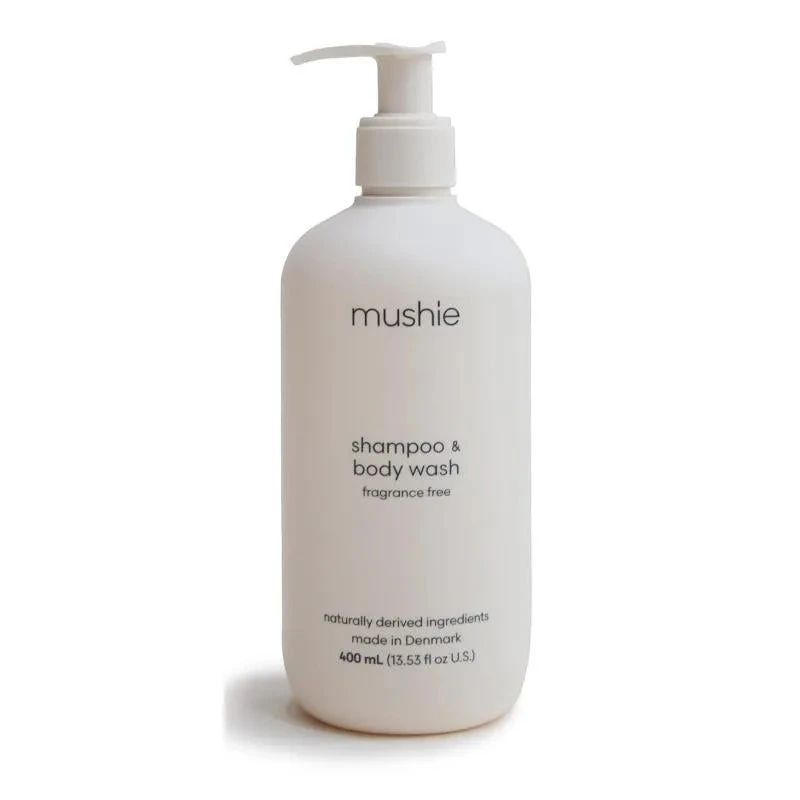 Mushie - Baby Shampoo & Body Wash (Fragrance Free) 13.53 Fl Oz 3 Mushie - Baby Shampoo & Body Wash (Fragrance Free) 13.53 Fl Oz