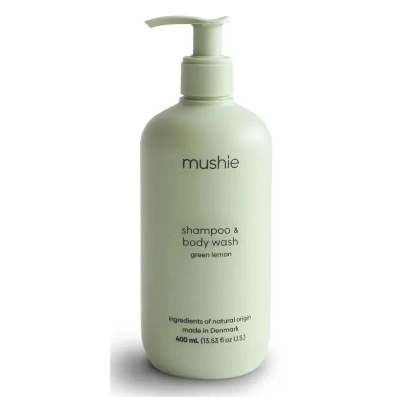 Mushie - Baby Shampoo & Body Wash (Green Lemon) 13.53 Fl Oz 3 Mushie - Baby Shampoo & Body Wash (Green Lemon) 13.53 Fl Oz