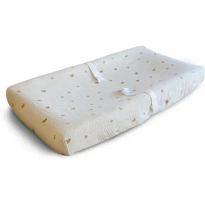 Mushie Extra Soft Muslin Changing Pad Cover 3 Mushie Extra Soft Muslin Changing Pad Cover
