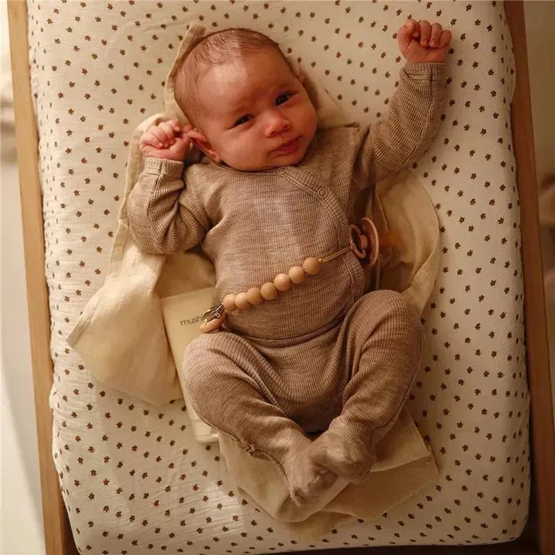 Mushie Extra Soft Muslin Changing Pad Cover 5 Mushie Extra Soft Muslin Changing Pad Cover - Image 3