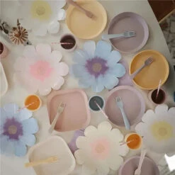 Mushie - Flatware Fork & Spoon Set For Kids, Powder Blue 8 Mushie - Flatware Fork & Spoon Set For Kids, Powder Blue -Macro Baby Store mushie flatware fork spoon set for kids powder blue image 5