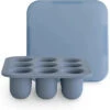 Mushie - Fresh Food Feeder Freezer Tray With Lid For Frozen Baby Food, Tradewinds 1 Mushie - Fresh Food Feeder Freezer Tray With Lid For Frozen Baby Food, Tradewinds -Macro Baby Store mushie fresh food feeder freezer tray with lid for frozen baby food tradewinds image 1