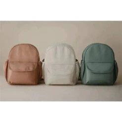 Mushie - Kids Mini Backpack, Fog 12 Mushie - Kids Mini Backpack, Fog -Macro Baby Store mushie kids mini backpack fog image 4