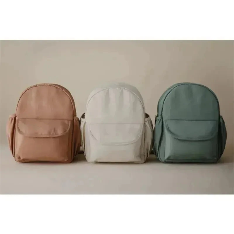 Mushie - Kids Mini Backpack, Fog 6 Mushie - Kids Mini Backpack, Fog - Image 4