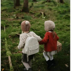 Mushie - Kids Mini Backpack, Fog 13 Mushie - Kids Mini Backpack, Fog -Macro Baby Store mushie kids mini backpack fog image 5