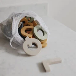 Mushie - Letters And Numbers Bath Play Set (Original) -Macro Baby Store mushie letters and numbers bath play set original image 8