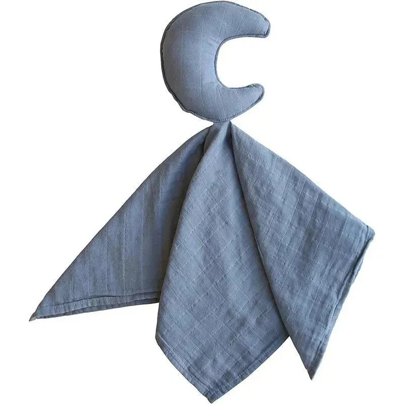 Mushie Lovely Blanket Moon Lovey - Tradewinds Blue 3 Mushie Lovely Blanket Moon Lovey - Tradewinds Blue