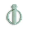Mushie - Silicone Baby Robot Rattle Teether Toy -Macro Baby Store mushie silicone baby robot rattle teether toy image 1