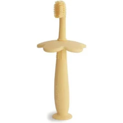 Mushie Star Training Toothbrush - Daffodil Yellow