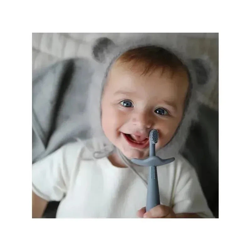 Mushie Star Training Toothbrush - Tradewinds 4 Mushie Star Training Toothbrush - Tradewinds - Image 2