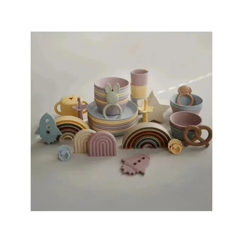 Mushie Star Training Toothbrush - Tradewinds 7 Mushie Star Training Toothbrush - Tradewinds - Image 5