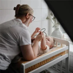 Mushie - Waterproof Changing Pad Liners, 100% Organic Cotton, Set Of 3, Blue Combo 15 Mushie - Waterproof Changing Pad Liners, 100% Organic Cotton, Set Of 3, Blue Combo -Macro Baby Store mushie waterproof changing pad liners 100 organic cotton set of 3 blue combo image 6