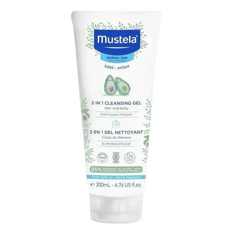 Mustela - Baby 2-in-1 Cleansing Gel 3 Mustela - Baby 2-in-1 Cleansing Gel