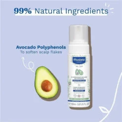Mustela - Baby Foam Shampoo For Newborns, 5Oz -Macro Baby Store mustela baby foam shampoo for newborns 5oz image 3