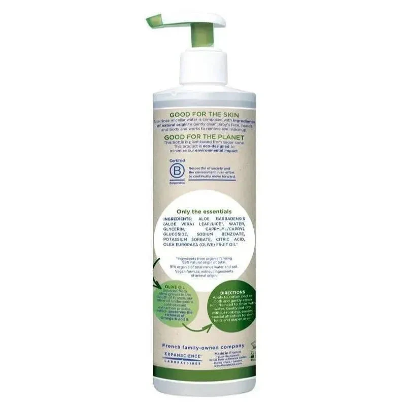 Mustela Organic Micellar Water With Olive Oil And Aloe 4 Mustela Organic Micellar Water With Olive Oil And Aloe - Image 2