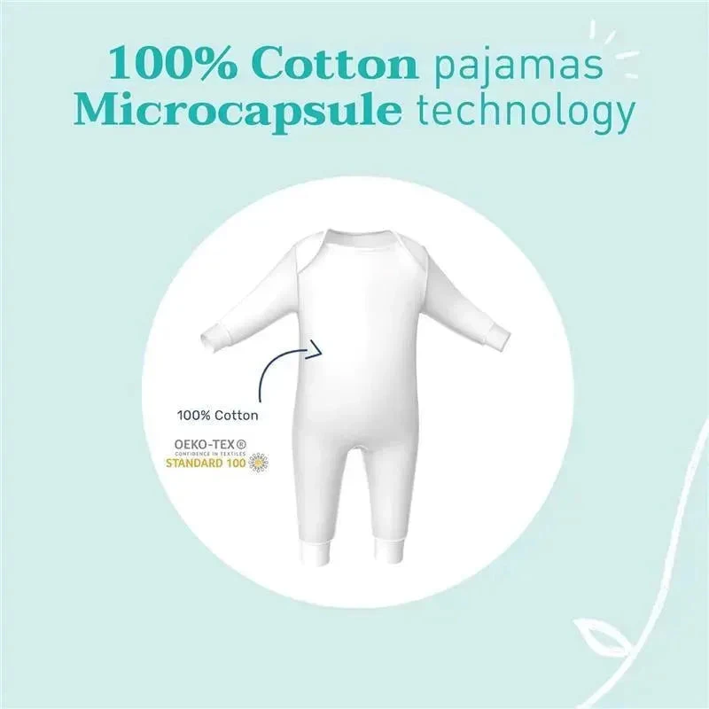 Mustela - Stelatopia Skin Soothing Pajamas, White 5 Mustela - Stelatopia Skin Soothing Pajamas, White - Image 3