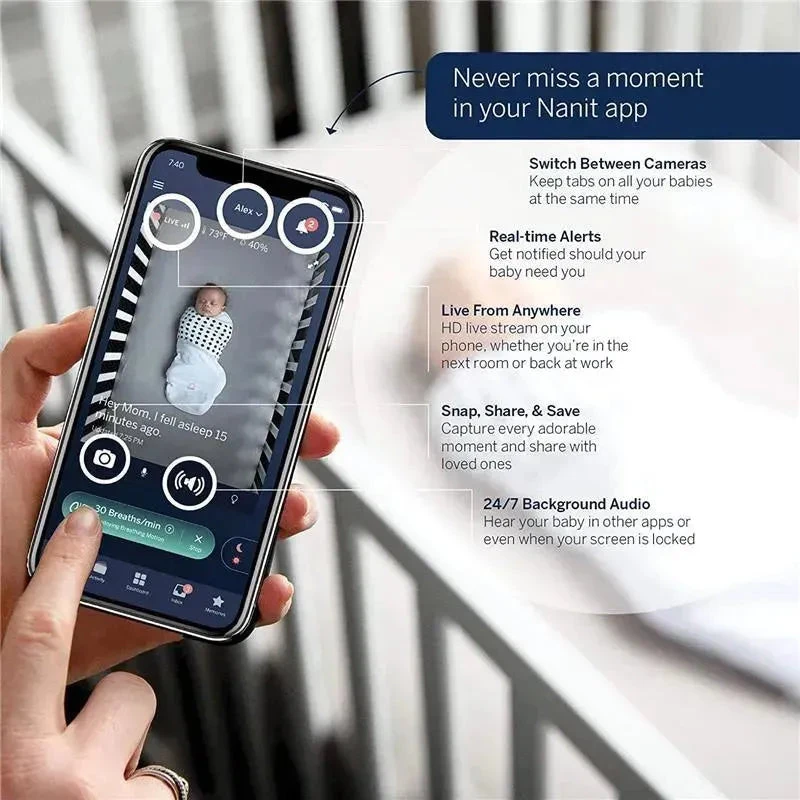 Nanit - Pro Camera & Wall Mount 10 Nanit - Pro Camera & Wall Mount - Image 8