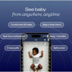 Nanit - Pro Smart Baby Monitor & Floor Stand -Macro Baby Store nanit pro smart baby monitor floor stand image 3 4f4ec632 f04f 4667 b9b8 7256b454a95c