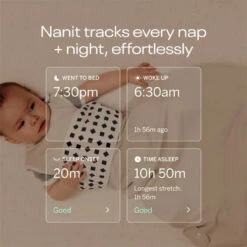 Nanit - Pro Smart Baby Monitor & Floor Stand -Macro Baby Store nanit pro smart baby monitor floor stand image 6 8a9d2906 d6d3 4424 97a3 b9ab56f5a9f3