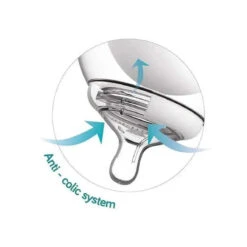 Nanobebe - Flexy Silicone Baby Bottles, Anti-Colic, Natural Feel, 2-Pack, White, 9 Oz -Macro Baby Store nanobebe flexy silicone baby bottles anti colic natural feel 2 pack white 9 oz image 6