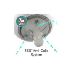 Nanobebe Silicone Baby Bottle Single Pack- Teal, 9 Oz -Macro Baby Store nanobebe silicone baby bottle single pack teal 9 oz image 13