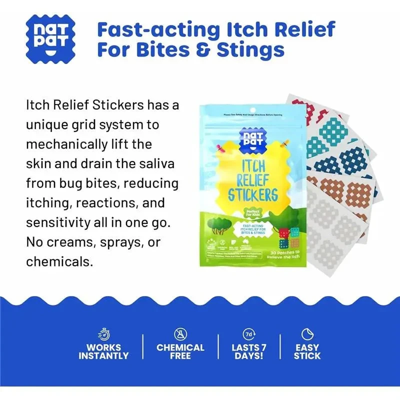 Natpat - Magicpatch | Natural Itch Relief | Bug Bite Relief Patches 7 Natpat - Magicpatch | Natural Itch Relief | Bug Bite Relief Patches - Image 5