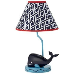 Nautica Whale Of A Tale Lamp And Shade