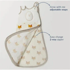 Nested Bean - Zen Sack™ Premier Friendly Fox 14 Nested Bean - Zen Sack™ Premier Friendly Fox -Macro Baby Store nested bean zen sack premier friendly fox 1 image 5