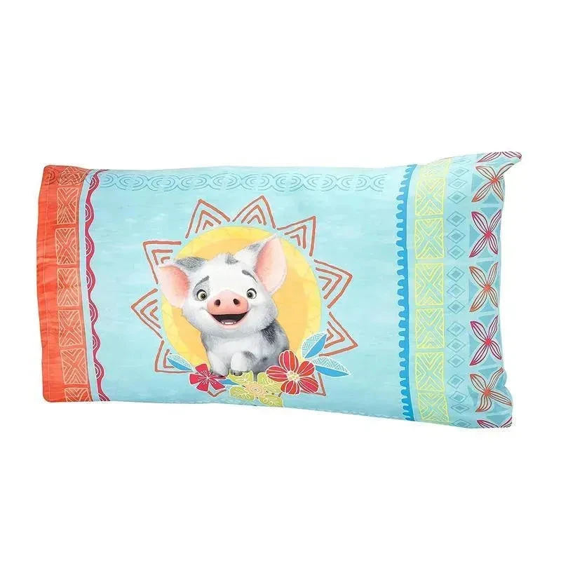 Nojo - 4Pk Disney Moana Toddler Bedding Set 4 Nojo - 4Pk Disney Moana Toddler Bedding Set - Image 2