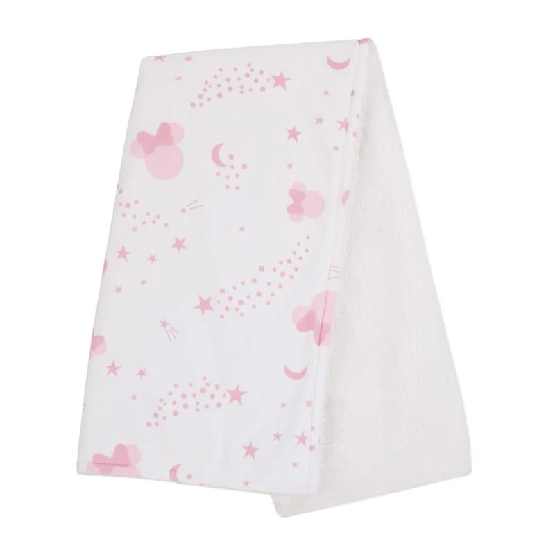 Nojo - Disney Minnie Mouse Twinkle Twinkle Minnie Pink And White Super Soft Baby Blanket 3 Nojo - Disney Minnie Mouse Twinkle Twinkle Minnie Pink And White Super Soft Baby Blanket