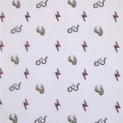 Nojo - Warner Brothers Harry Potter Lighting Bolt Crib Sheet 9 Nojo - Warner Brothers Harry Potter Lighting Bolt Crib Sheet -Macro Baby Store nojo warner brothers harry potter lighting bolt crib sheet image 4