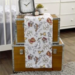 Nojo - Warner Brothers Harry Potter Magical Moments Baby Blanket 9 Nojo - Warner Brothers Harry Potter Magical Moments Baby Blanket -Macro Baby Store nojo warner brothers harry potter magical moments baby blanket image 3